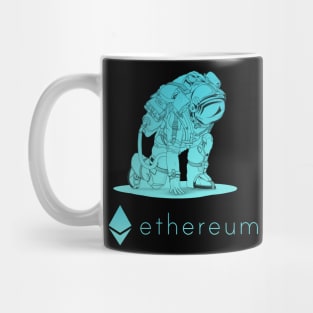 Ethereum Eth coin Crypto coin Cryptocurrency Mug